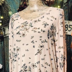 JR Sheer Light Pink Top by Takara size XL, NWT